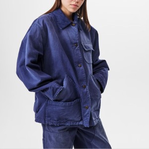 프라다 캔버스 트러커 자캣