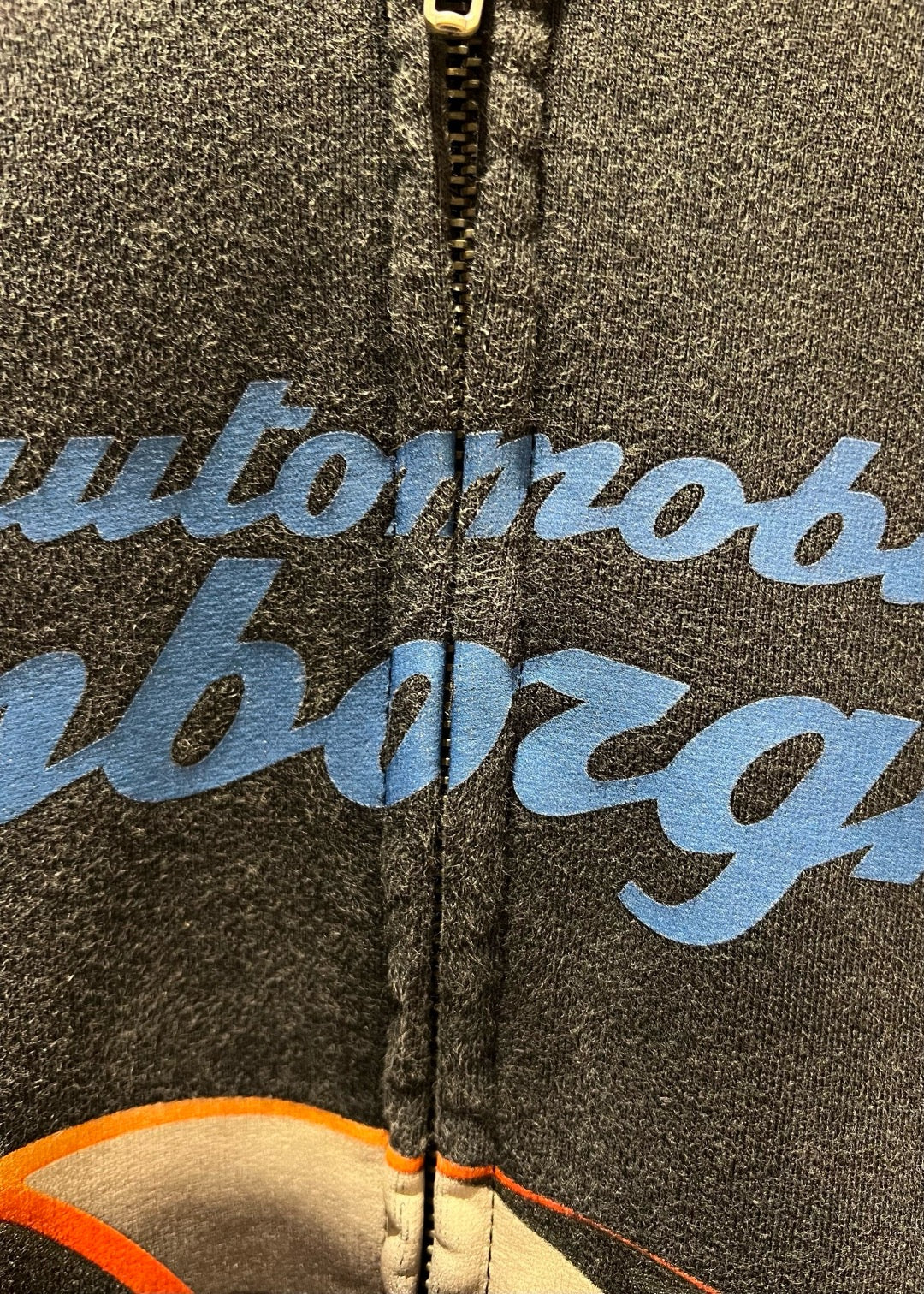 발렌시아가 오토모빌리 람보르기니 스몰 핏 집업 후디 페이드