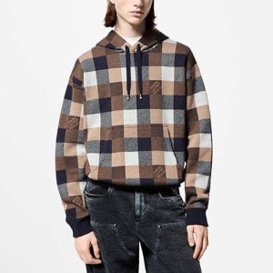 루이비통 다미에 캐시미어 앤드 울 블렌드 후디