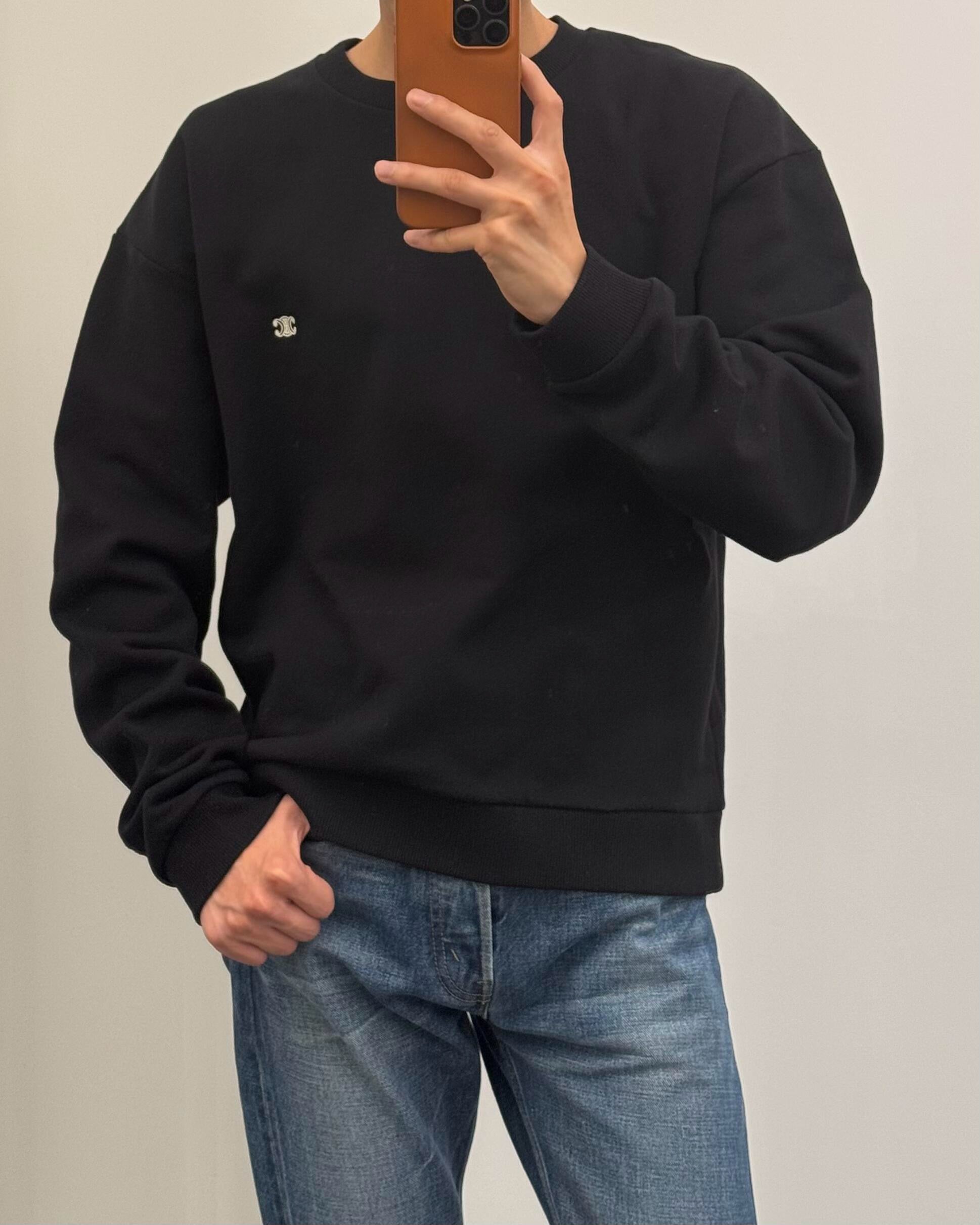 셀린느 트리옹프 루즈 맨투맨