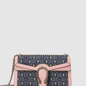 GG 플라워 자수 스몰 숄더백 499623
