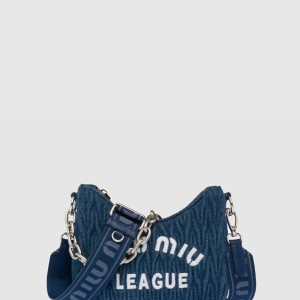 마테라쎄 데님 숄더백 5BH211