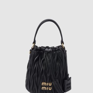 마테라쎄 나파 가죽 버킷백 5BE085