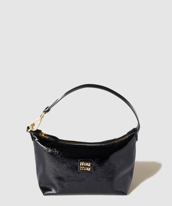 나플락 페이턴트 가죽 파우치 5NE841