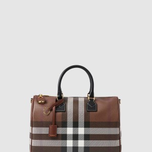 미디엄 체크 볼링백 80696621