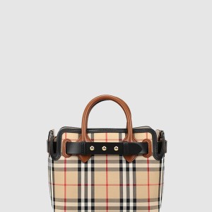 체크 토트백 8015905