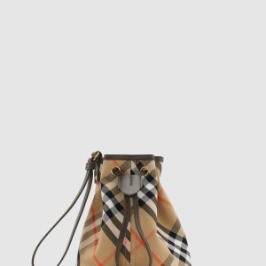 체크 스트링 파우치 80939161