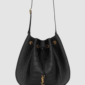 파리스 VII 플랫 호보백 크로커 라지 697941