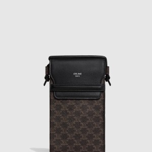 플랩 휴대폰 파우치 10G332